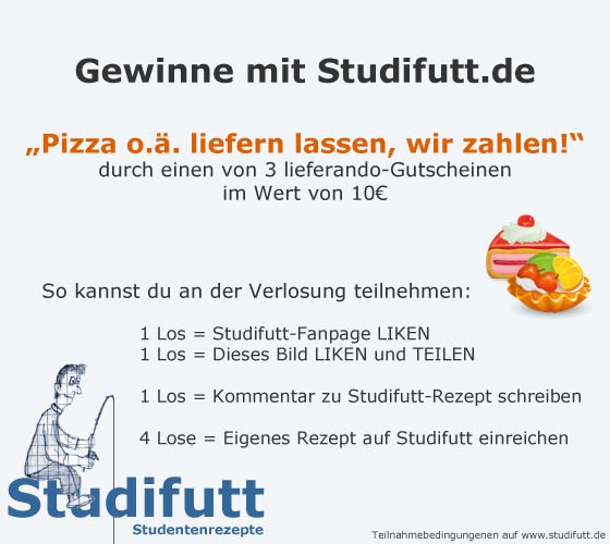 Lieferando Gutscheine zu gewinnen | Studentenwiese