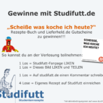 Scheiße was koche ich heute – Verlosung