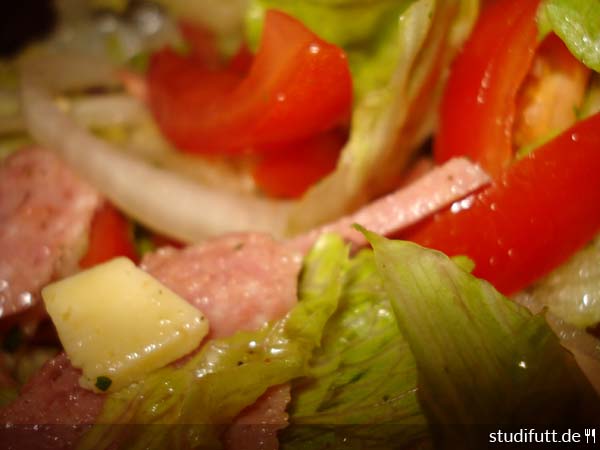 Einfacher gemischter Salat